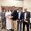Policy Advisor Tse-kang Leng visited the College of Arts and Sciences at Qatar University on behalf of the Foundation